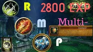 BFA 2700 RATED 3v3 Arena RMP (MULTI-GLAD Assassin Rogue POV)