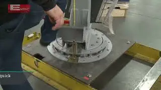 Envolvedora de tarimas semiautomática de torre giratoria Flex RTD Rotary Tower Deluxe