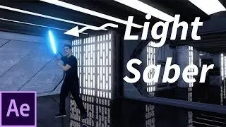 Create the LIGHT SABER effect in 5 minutes with this FREE plugin (After Effects)