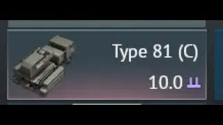 Goodbye Type 81 Sam | War Thunder |