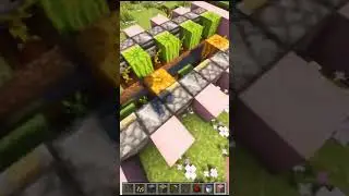 Автоферма тыкв и арбуза Майнкрафт #майнкрафт #minecraft #тикток