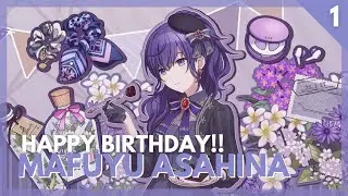 Happy Birthday!! 2023 - Mafuyu Asahina ୨୧ | Card Story 1