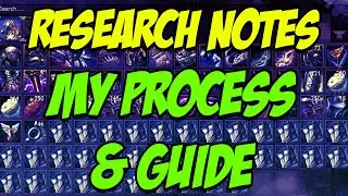 Research Notes MY process Guild Wars 2