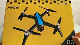 DRONE COM GPS MOTOR BRUSHLESS - HELIFAR B3 1 KM DISTÂNCIA - EXCELENTE CUSTO-BENEFÍCIO