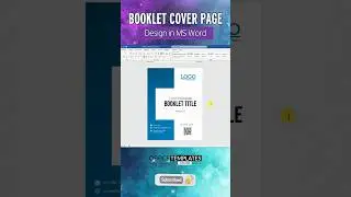 Designing a Stunning Cover Page for Booklets in MS Word!