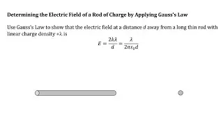Gauss Rod
