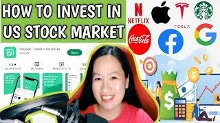 HOW TO INVEST IN US STOCK MARKET📈💵💰 from 🇵🇭 | Investing in US Stocks for 1$ 💸