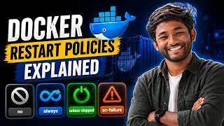 Docker Restart Policies Explained | no, on-failure, always, unless-stopped