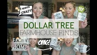 FAVORITE DOLLAR TREE HAUL EVER| FARMHOUSE FINDS AT DOLLAR TREE| Megan Navarro #dollartreehaul