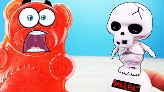 6 ANTI STRESS DE HALLOWEEN PARA O URSINHO DE GOMA VALERA