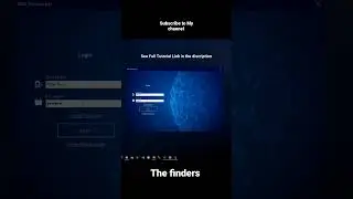 Amazing animated background UI concept login form in c# #visual #studio 2023 #login #windowsform