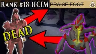 Rank #18 HCIM Zuk Helmer DIES in Oldschool Runescape