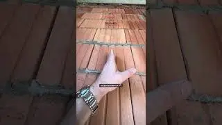 Перевязка кирпича отсутствует