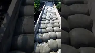 Cement path in bags!
