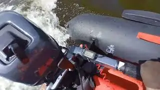 Ручка газа на половину YAMAHA 9.9 GMHS водомет SEA PRO OUT BOARD JET 15