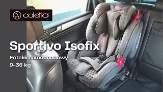 SPORTIVO ISOFIX | Instrukcja obsługi i montaż | Coletto