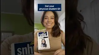 As an online student, you can also get a physical student ID card! #shorts