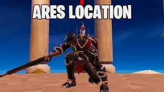 Where to Summon Ares in Fortnite | Ares Map Location in Season 2