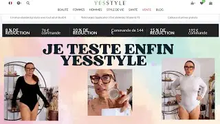 JE TESTE ENFIN YESSTYLE 😄