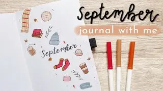 BULLET JOURNAL SET UP | september 2021 (cozy autumn theme)