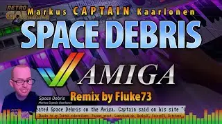 Amiga Music Space Debris 2024 cover by RetroGamingMusic ( @MarkusKaarlonenMusic )