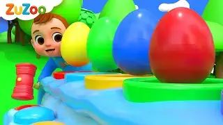 Ovos Surpresa Coloridos | Músicas Infantis | ZuZoo em Português - Canções Infantis