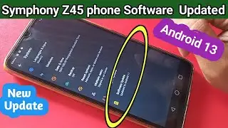 Symphony Z45 software update // New update install