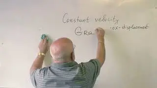 Constant velocity. Displacement