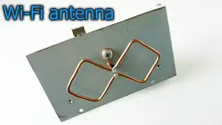 Biquad Wi-Fi antenna with your own hands. Wi-Fi DIY Bi-Quad W-LAN Wi-Fi antenna