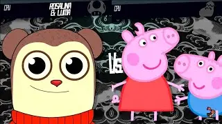 Max & Nugget Vs Peppa Pig - Requested Smash Battle