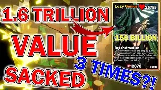1.6 TRILLION VALUE SACKED AND WE HIT 3 TIMES Anime Card Battle