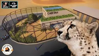 Cheetah Centre In Planet Zoo - Habitat Build | Newtropic Zoo Ep 14