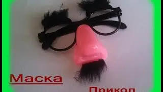 Как сделать Маску очки  прикол своими руками