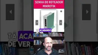 Senha de acesso ao roteador MikroTik, Login admin senha em branco? 