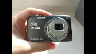 💥Camera Nikon Coolpix S2700 Black 16mp 6x zoom digital vintage compact retro rare💥WORKing CHEAP💥