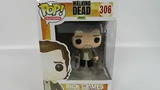 Funko Pop Vinyl The Walking Dead Season 5 Rick Grimes  Unboxing