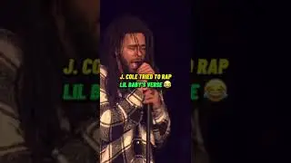 J. Cole Tried To Rap LIL BABY’S Verse 🔥