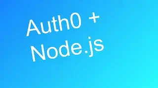 Set up Auth0 with Node.js App