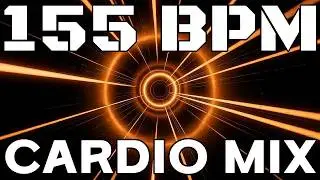 155 BPM Cardio Workout Music 2026 ⚡ Nonstop Endurance EDM Mix