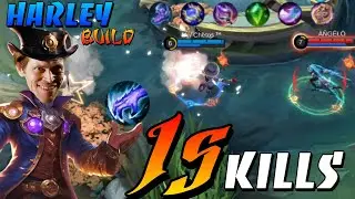 A DONDE TAN RAPIDO MUÑECA 😈 HARLEY MOBILE LEGENDS ✨ BUILD MAGIC 🔥