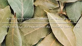 Aparta verde loureiro (versión en Gaita de fole) Trad. Galega do repertorio de Jacinta Landa Vaz