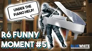 RAINBOW SIX FUNNY MOMENTS #5 - ROOK GLITCH STUCK UNDER PIANO?!?!