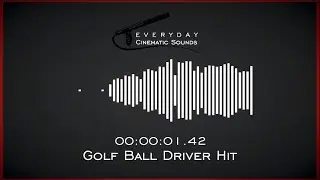 Golf Ball Driver Hit | HQ Sound Effects