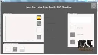 Final Year Projects 2015 |  Image Encryption using parallel RSA algorithm