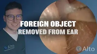 What got STUCK in this man's ear?