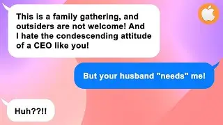 [Apple] My insane MIL hates me though I'm the CEO, she even kicks me out of the family dinner