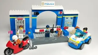 LEGO City 60370 Police Station Chase - Speed build