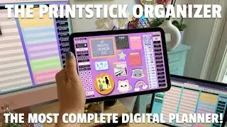 A tour of my DIGITAL PLANNER the PrintStick Organizer (PSO)