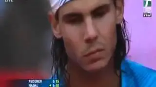 Rafael Nadal v Roger Federer Hamburg 2008 Final