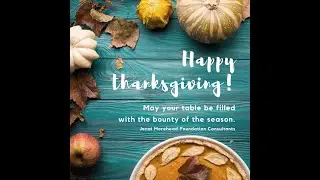 Happy Thanksgiving!